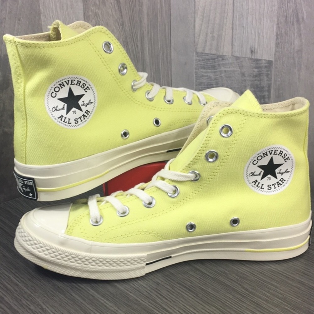 Converse CHUCK 70 HI lt citron/black/egret - Picture 8 of 8